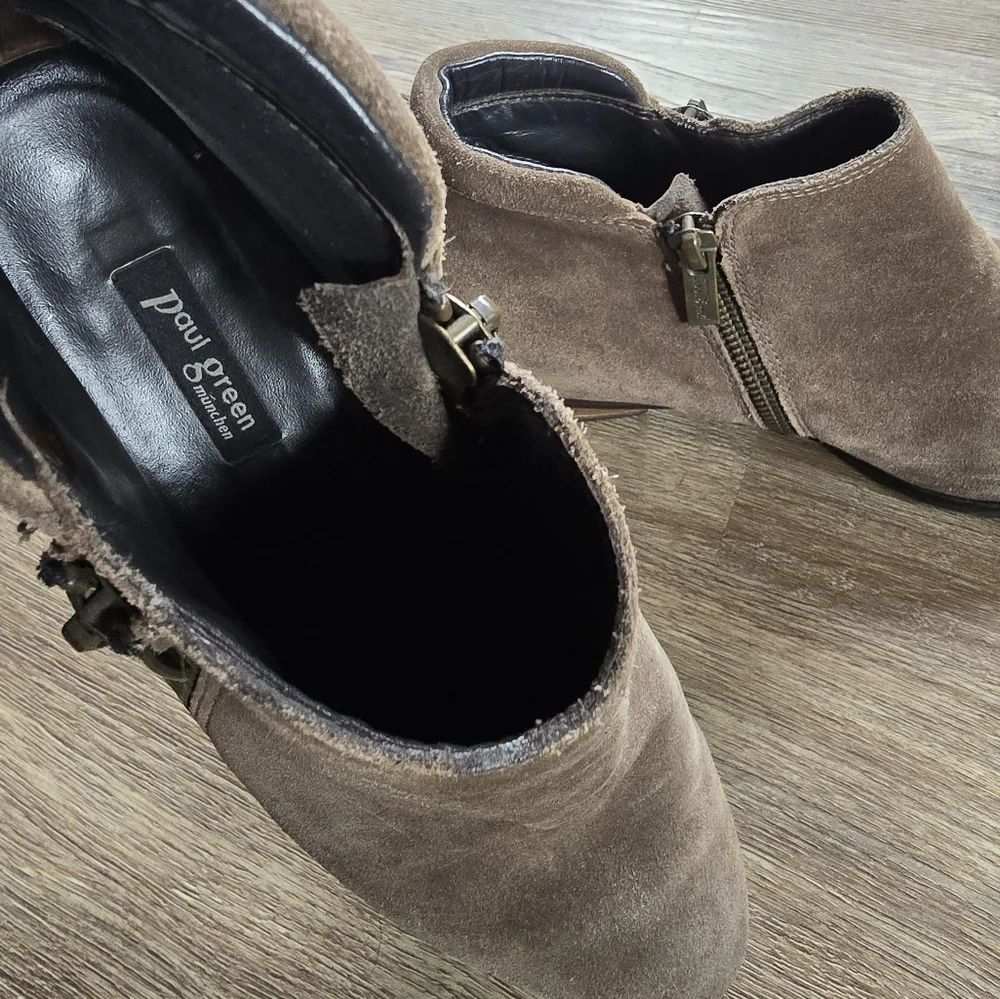 Paul Green Jilian Suede Ankle Boots